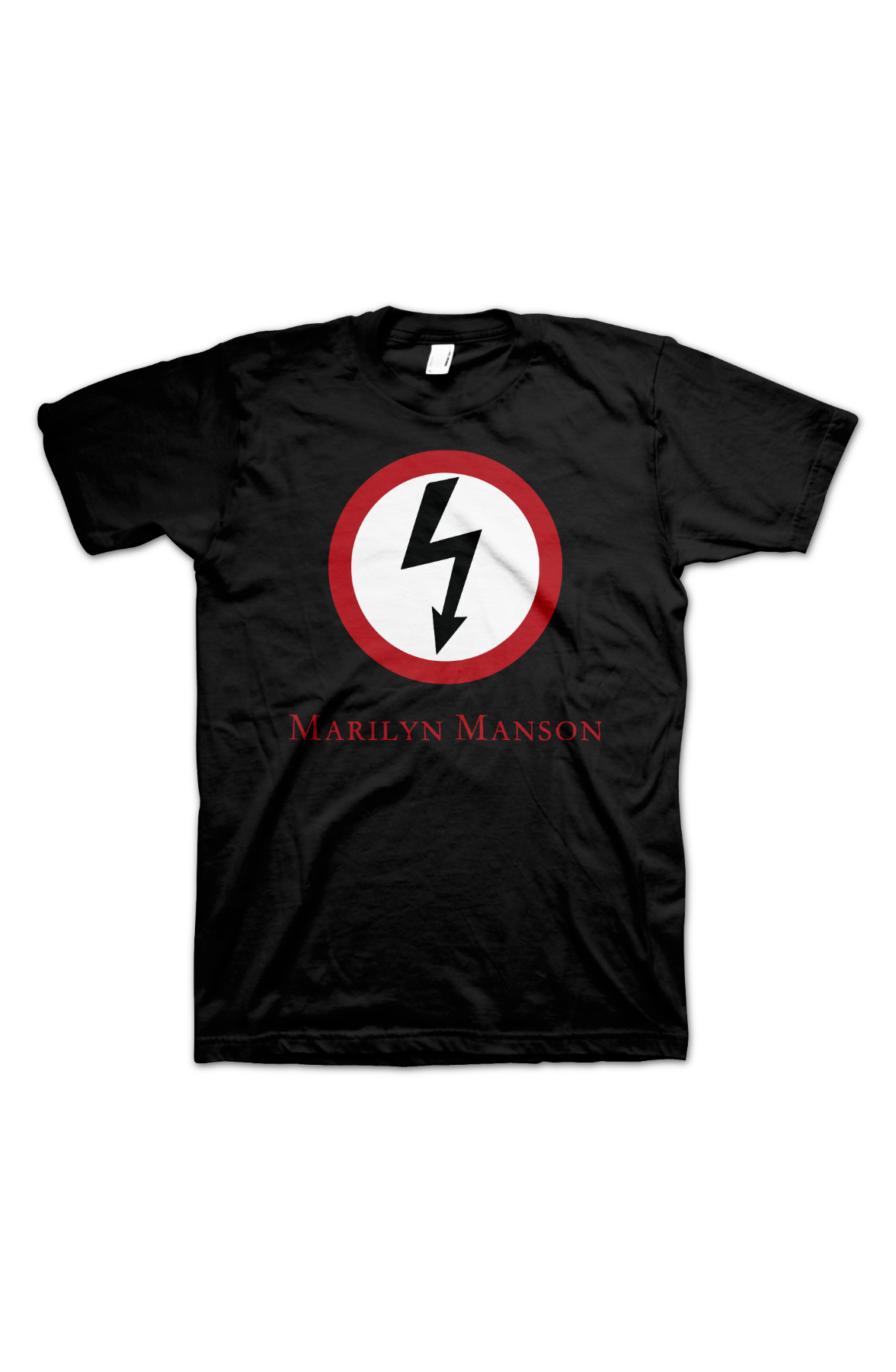 Lightning Bolt Logo Marilyn Manson T-Shirt