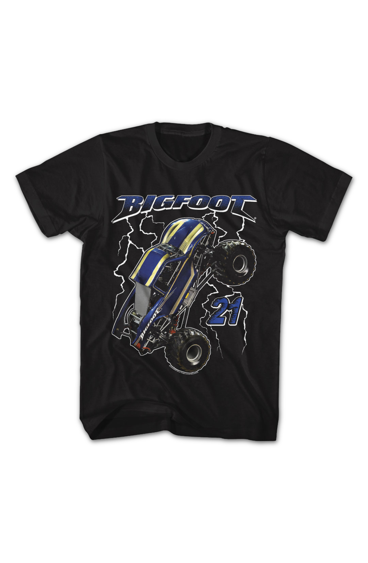 Lightning Bolts Bigfoot 21 T-Shirt