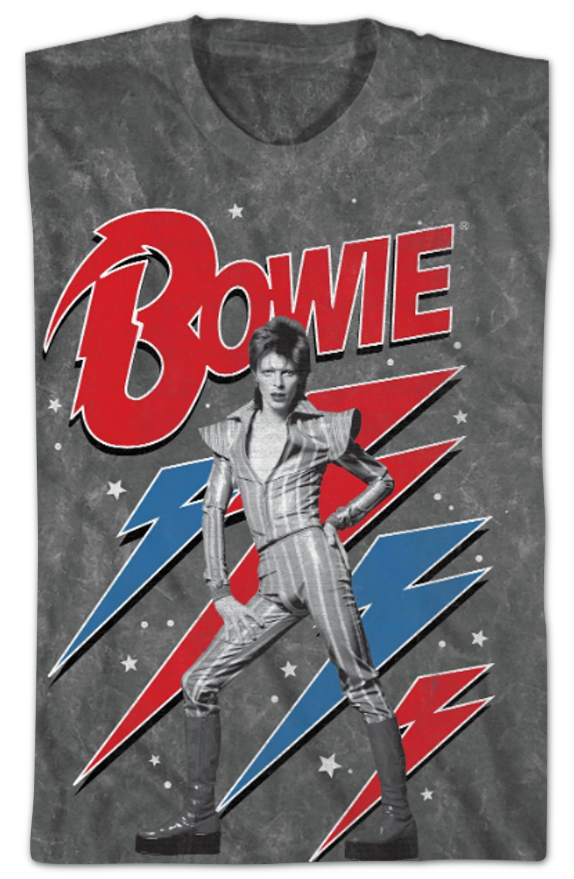 Lightning Bolts David Bowie T-Shirt Style001