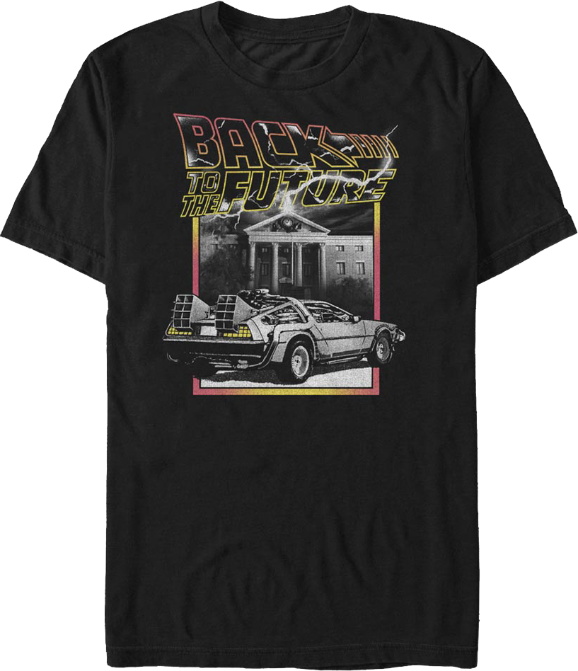 Lightning Logo Back To The Future T-Shirt