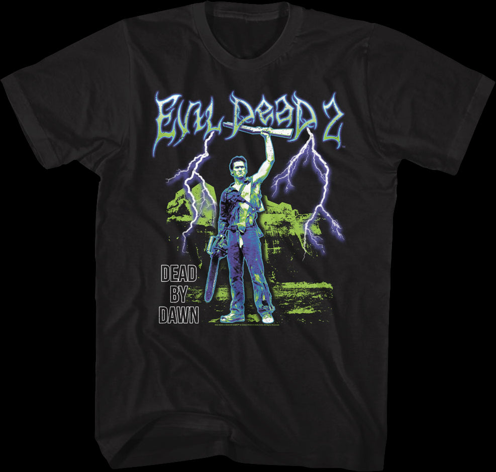 Lightning Storm Evil Dead 2 T-Shirt