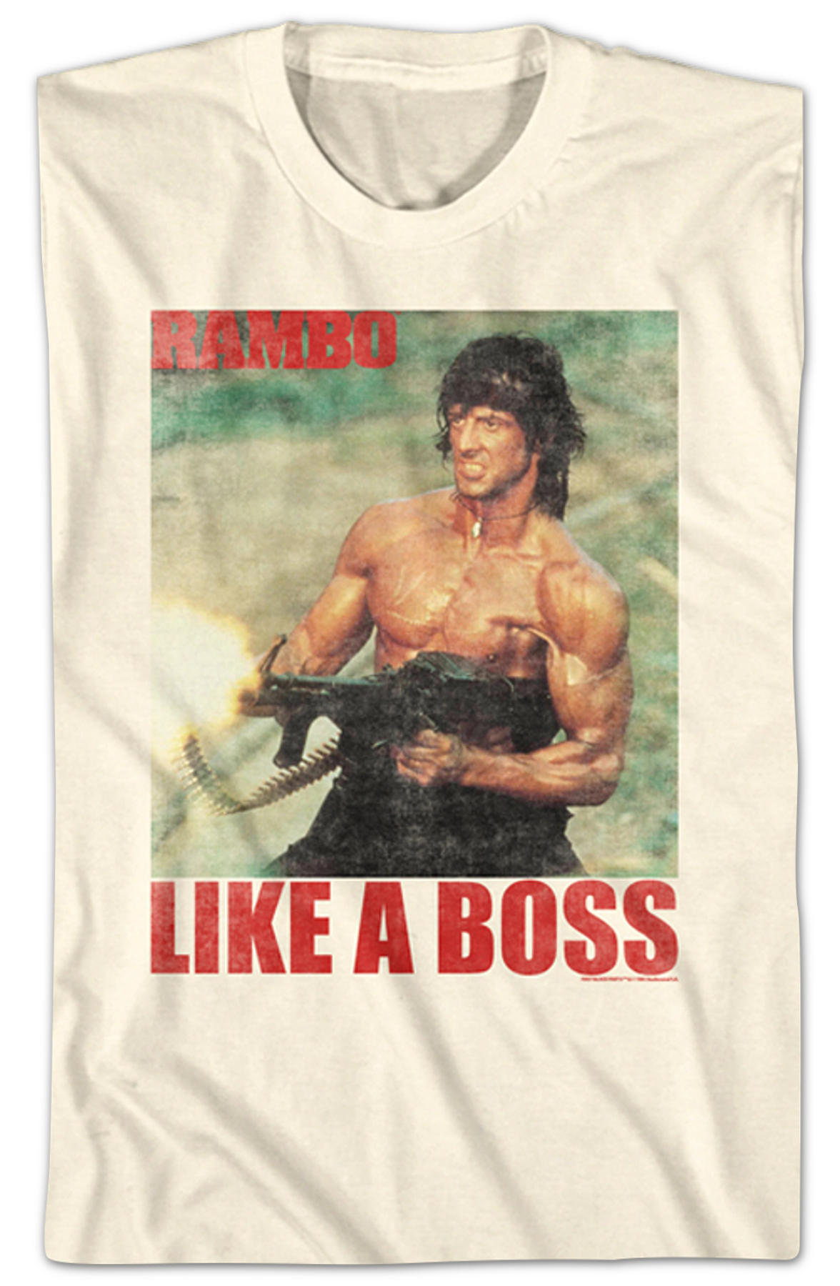 Like A Boss Rambo T-Shirt