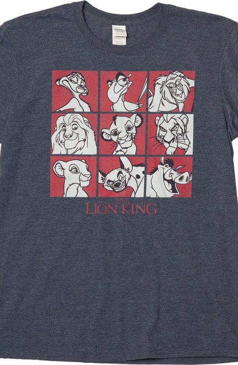 Lion King Characters T-Shirt