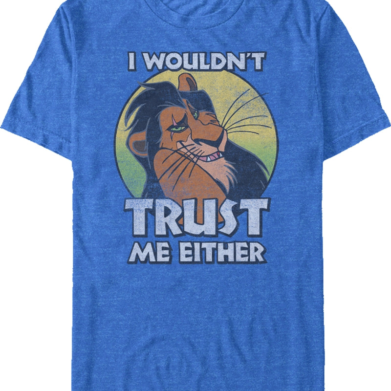 Lion King Scar Trust Me T-Shirt