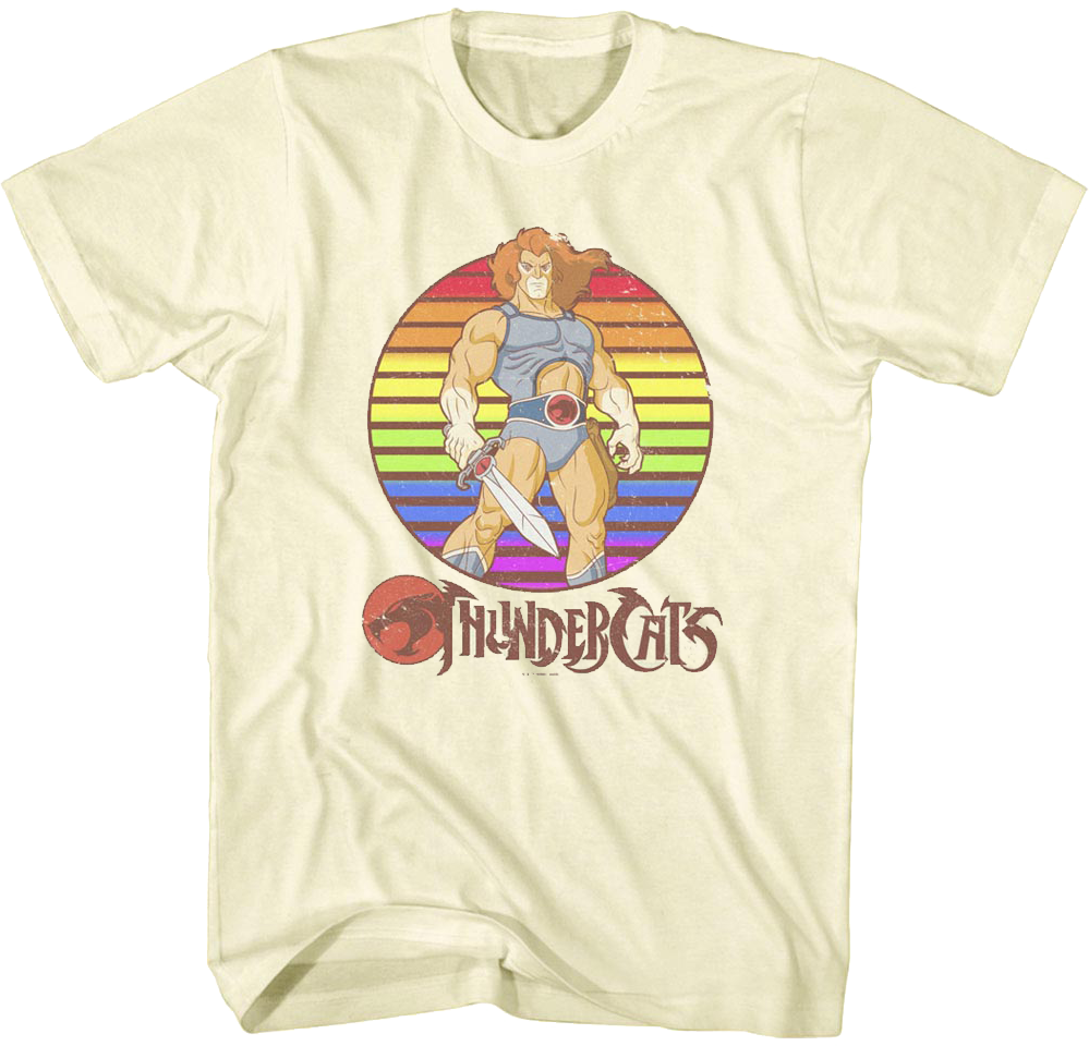 Lion-O Retro Circle ThunderCats T-Shirt
