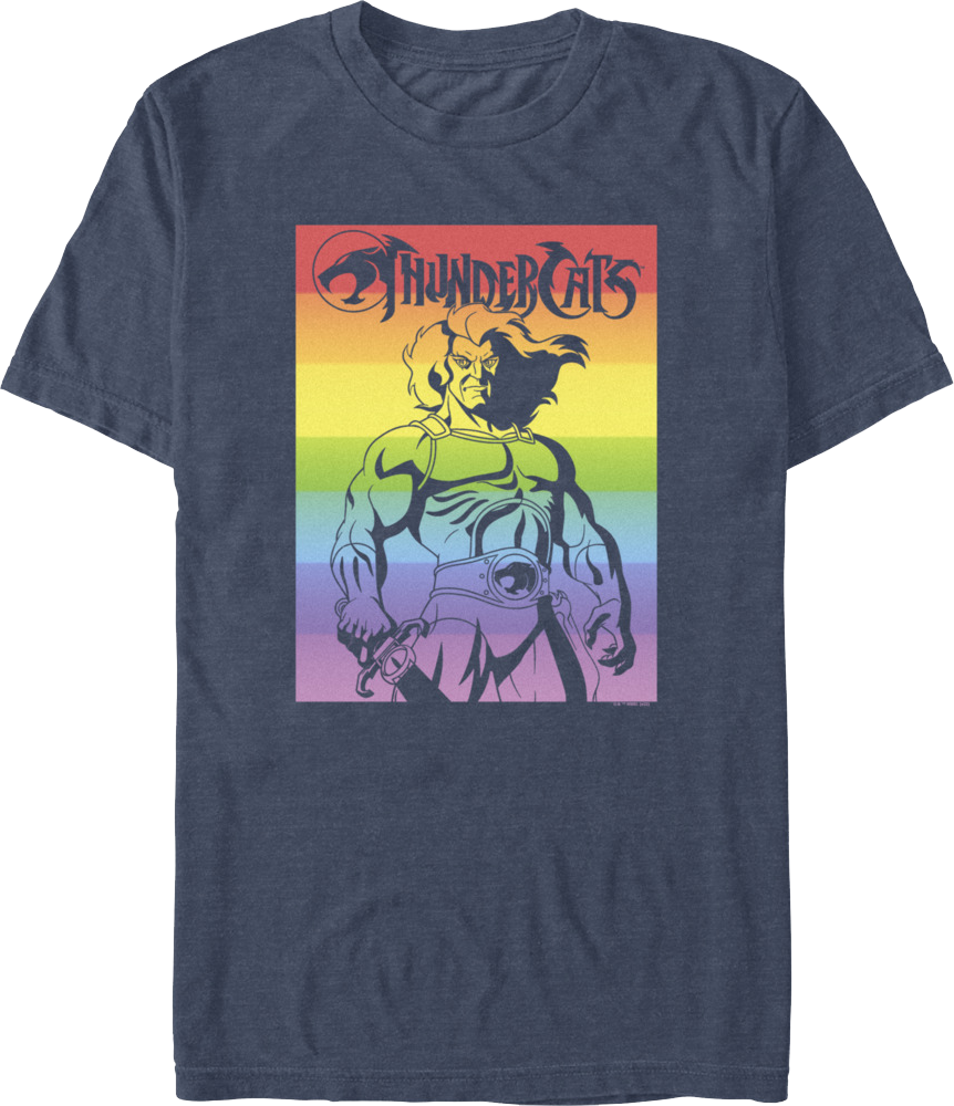 Lion-O Retro Rainbow ThunderCats T-Shirt