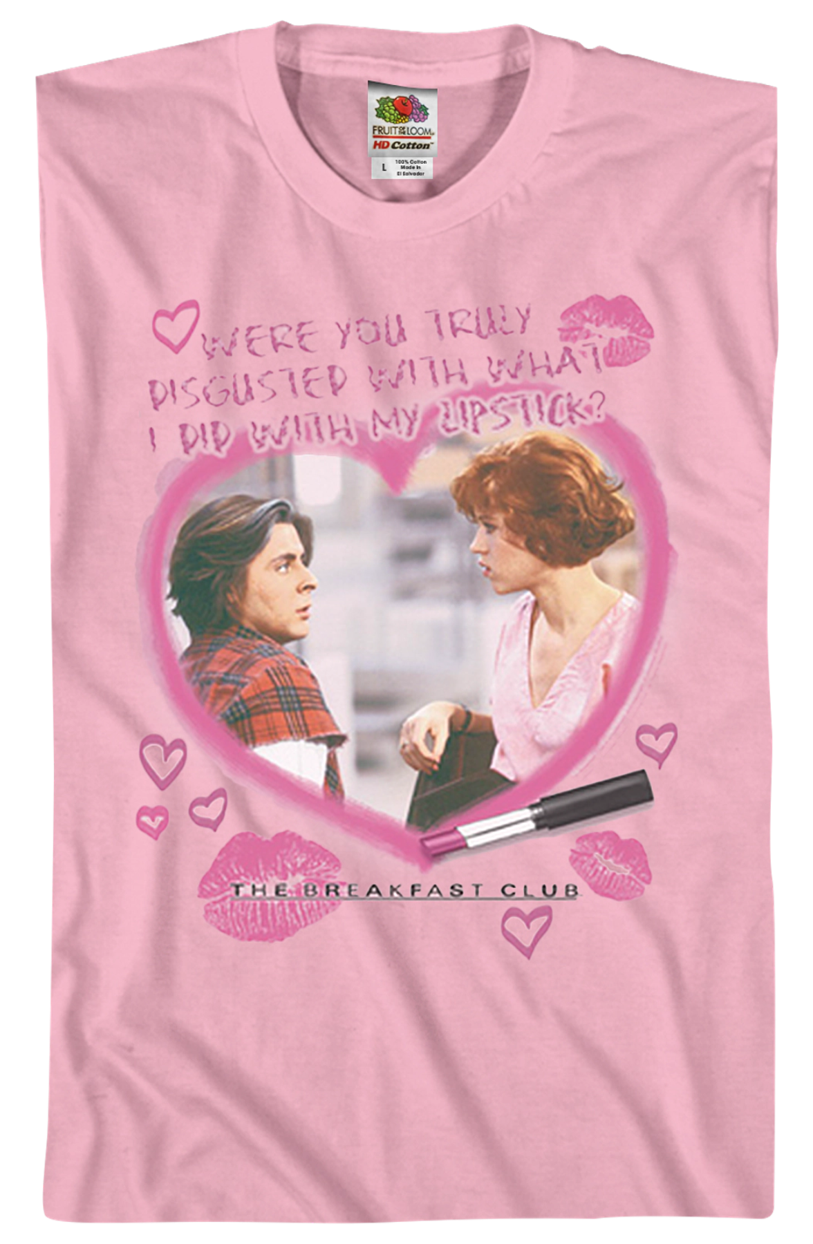 Lipstick Breakfast Club T-Shirt