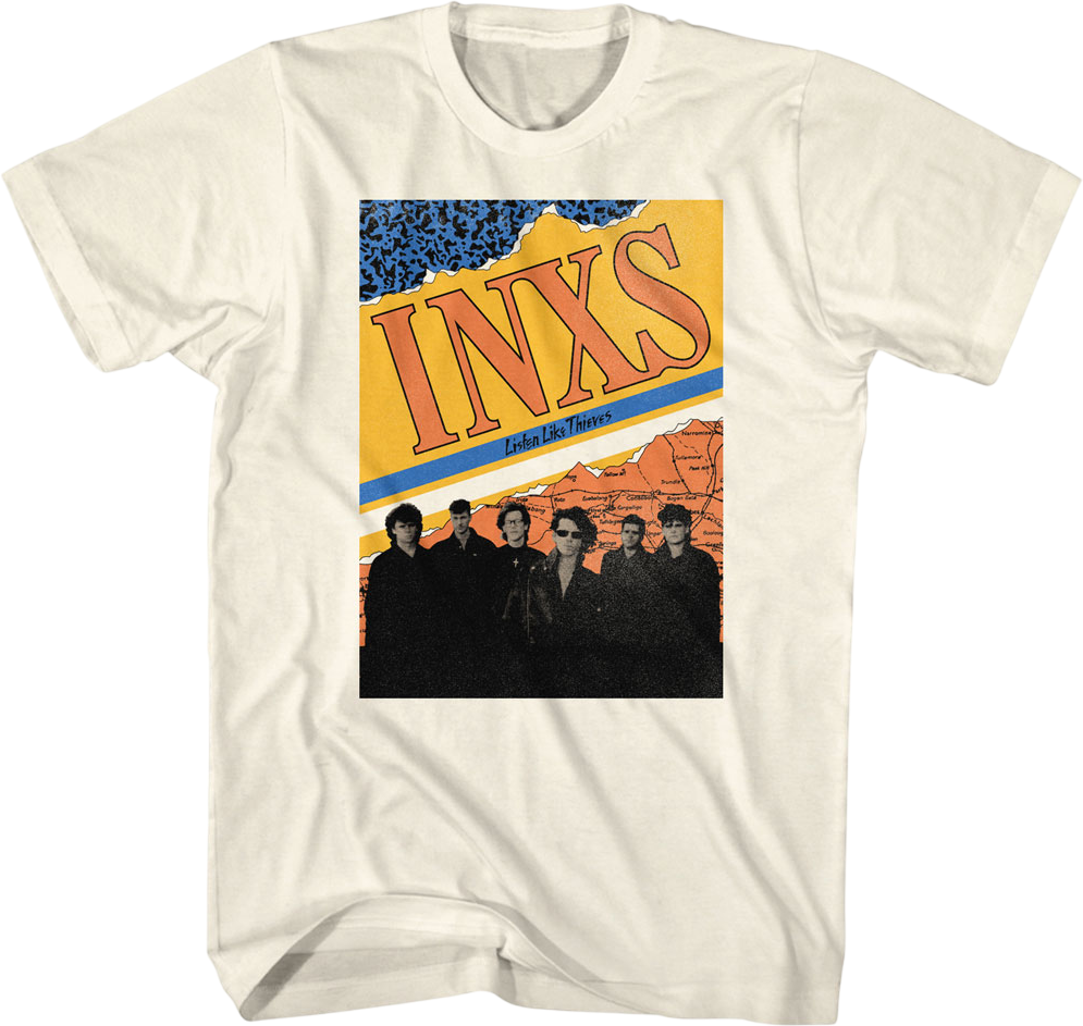 Listen Like Thieves INXS T-Shirt