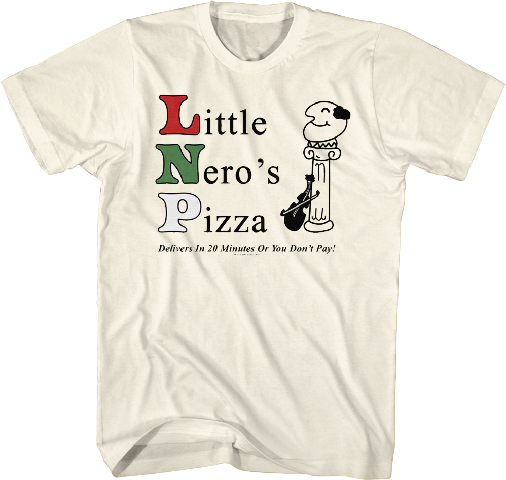 Little Nero's Pizza Home Alone T-Shirt
