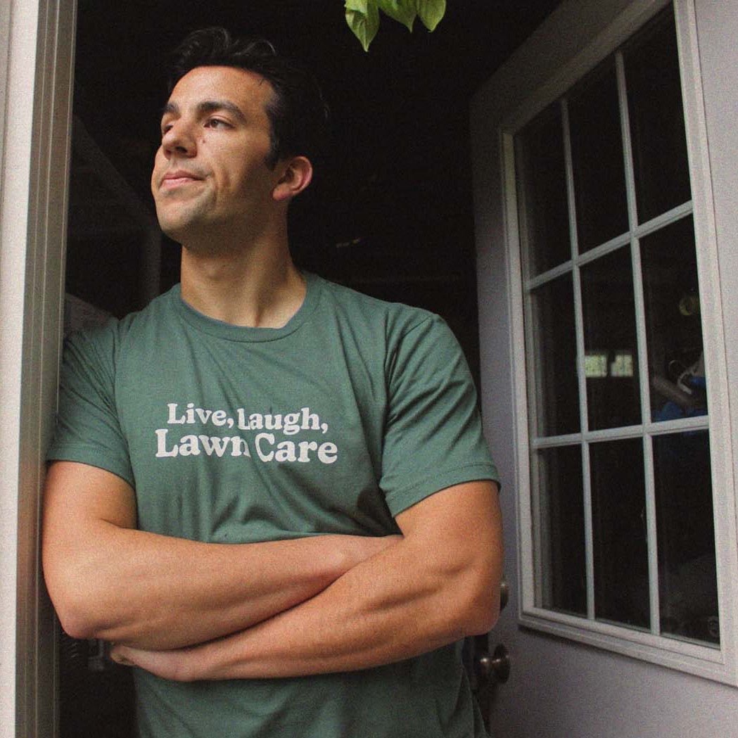 Live, Laugh, Lawn Care T Shirt