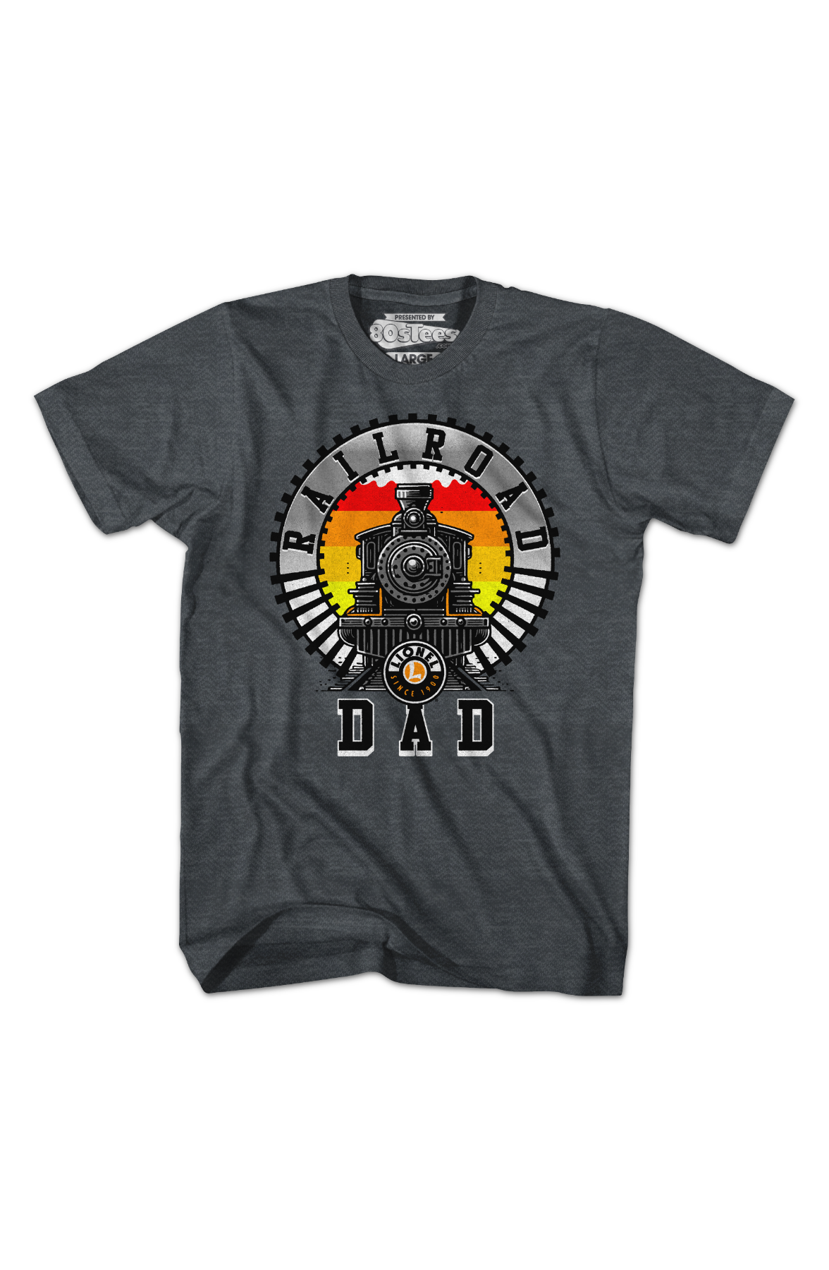 Railroad Dad Lionel Trains T-Shirt