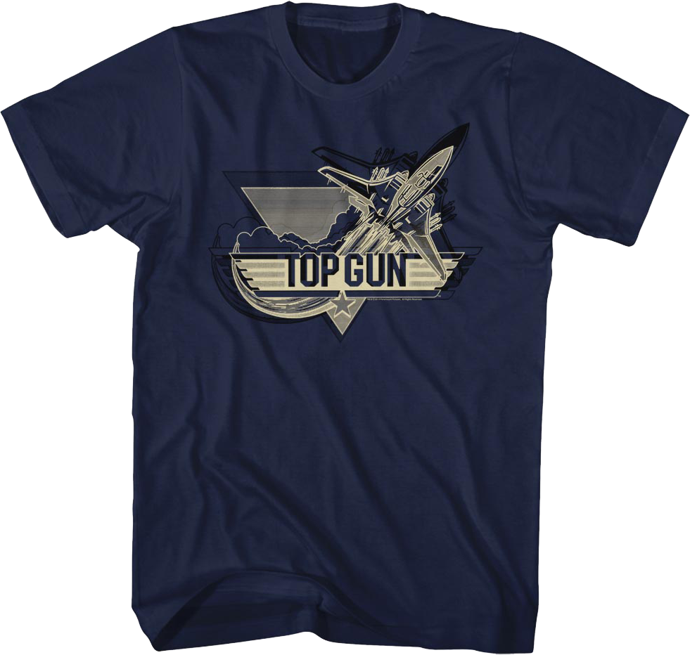 Logo Flyby Top Gun T-Shirt