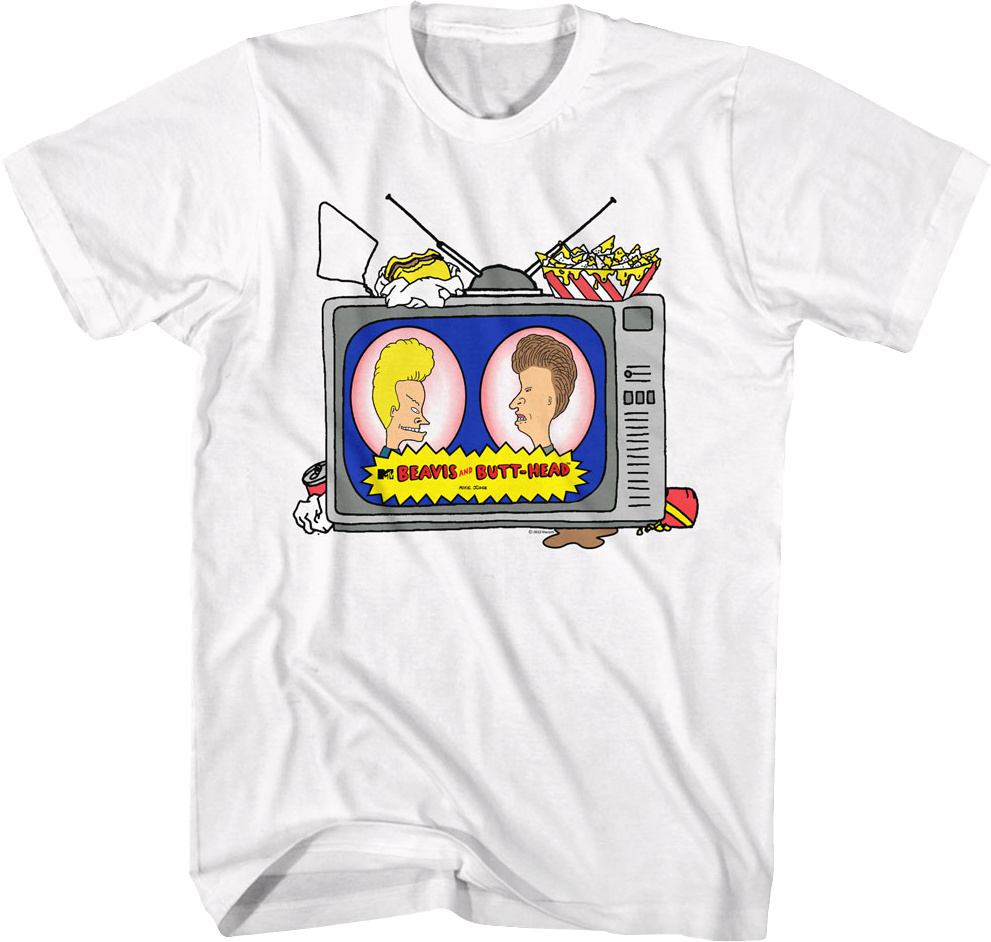 Logo On TV Beavis And Butt-Head T-Shirt