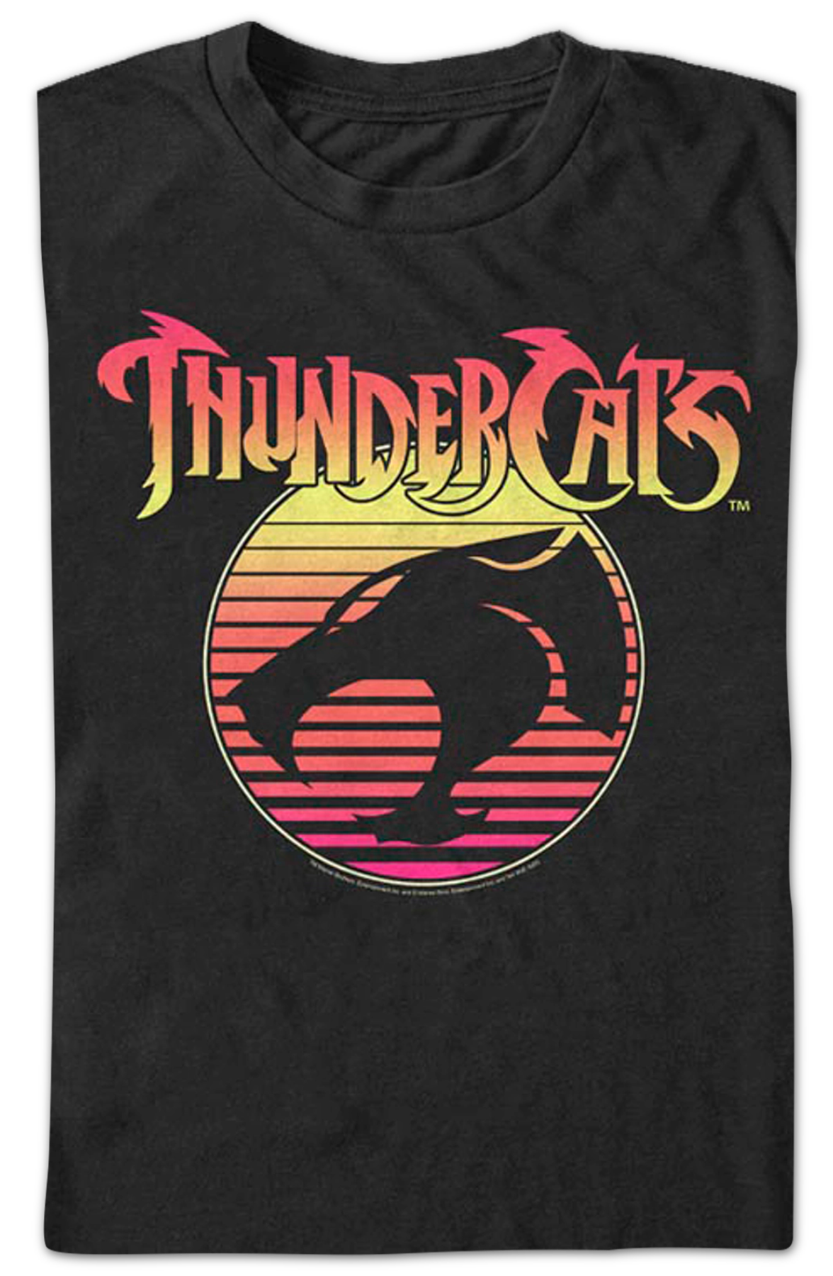 Logo With Sunset Blinds ThunderCats T-Shirt