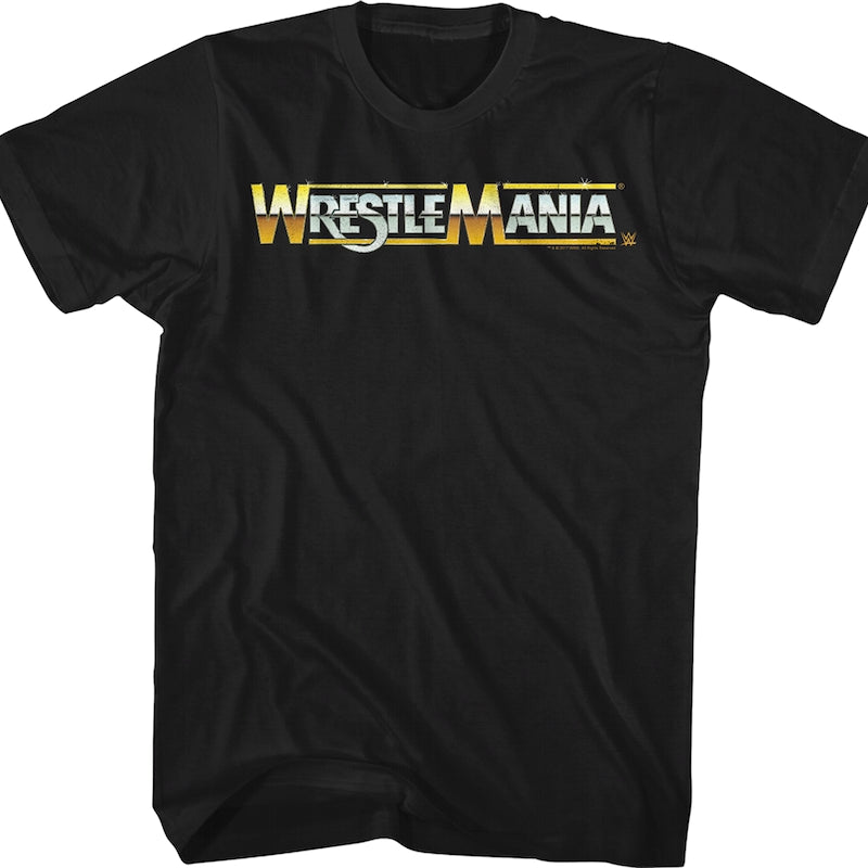 Vintage Logo WrestleMania T-Shirt