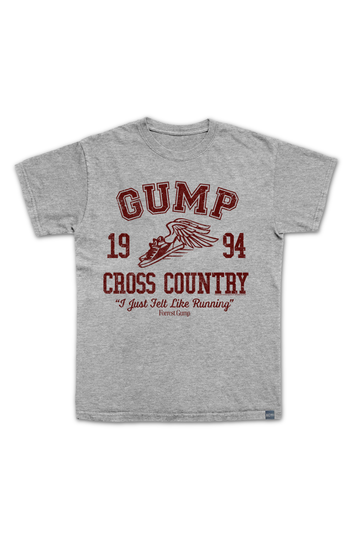 Made In USA 1994 Cross Country Forrest Gump T-Shirt