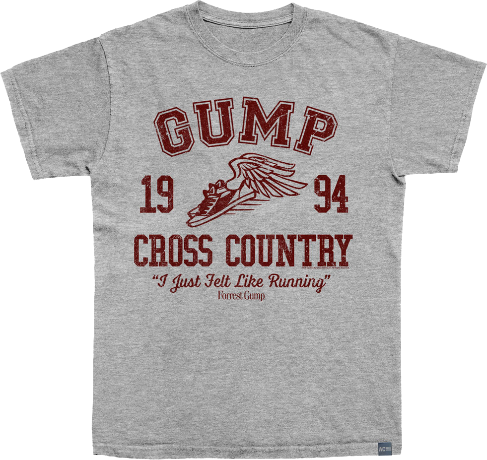 Made In USA 1994 Cross Country Forrest Gump T-Shirt