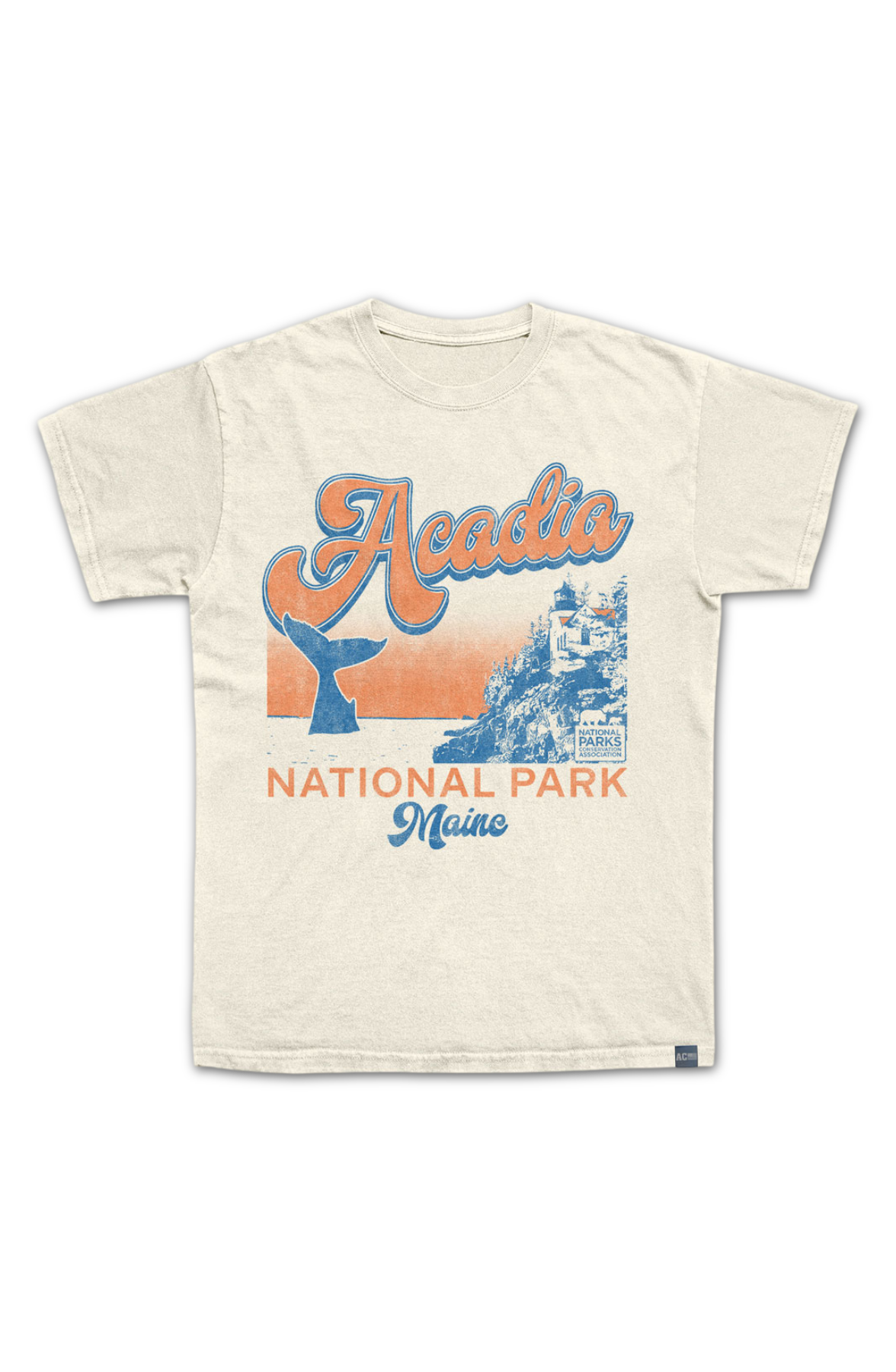 Made In USA Acadia Whale NPCA T-Shirt