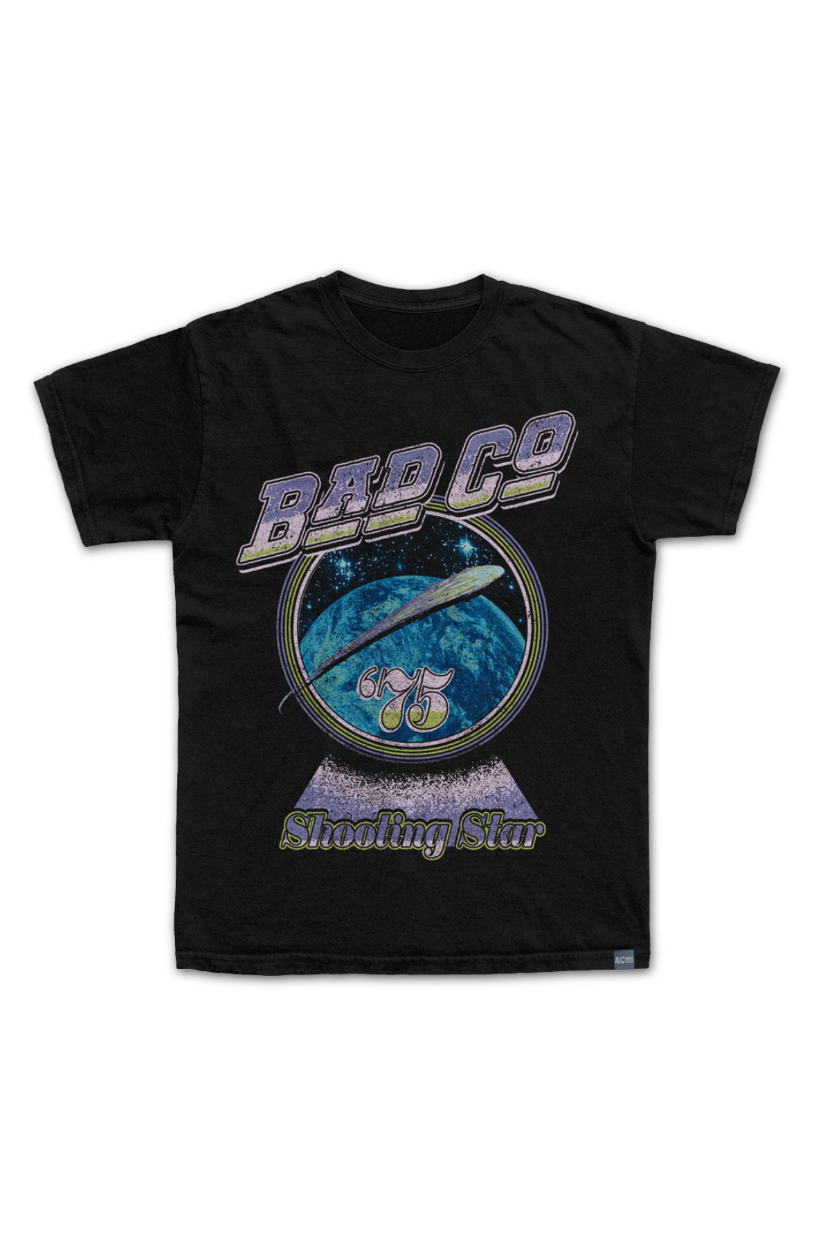Made In USA Bad Company Shooting Star Pastels T-Shirt
