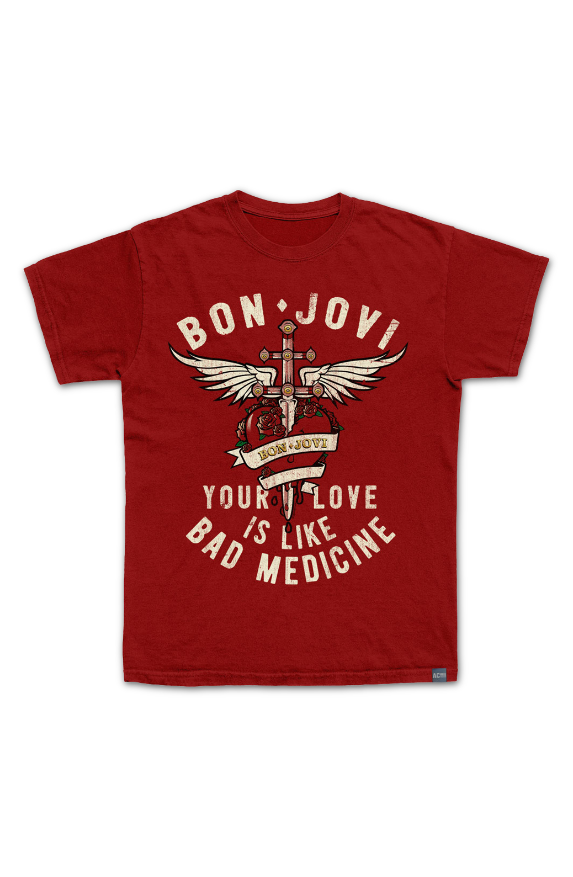 Made In USA Bad Medicine Bon Jovi T-Shirt