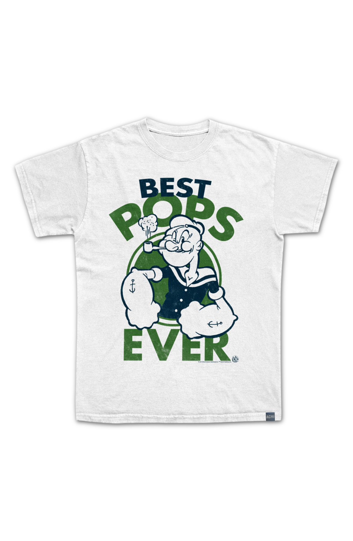 Made In USA Best Pops Ever Popeye T-Shirt