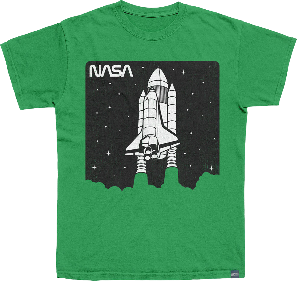 Made In USA Blast Off NASA T-Shirt