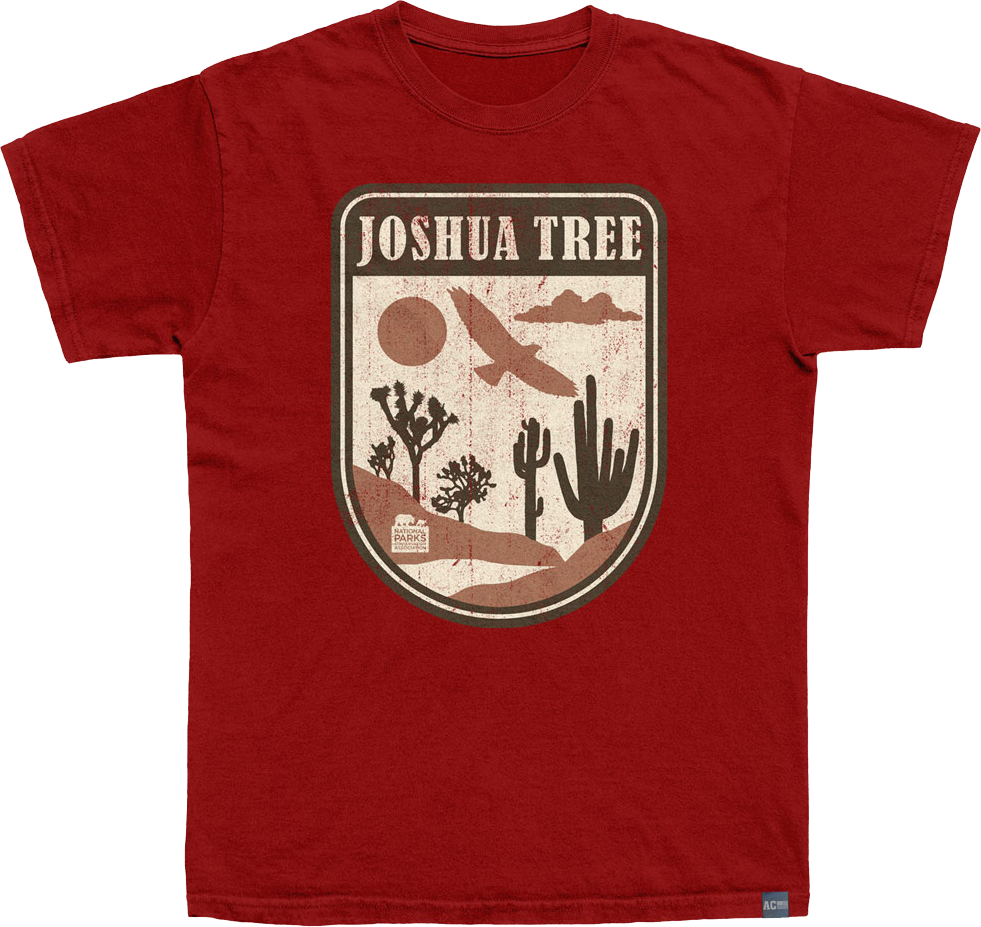 Made In USA Joshua Tree Badge NPCA T-Shirt