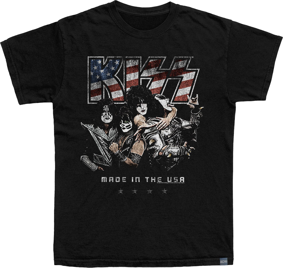 Made In USA KISS Amerikiss T-Shirt