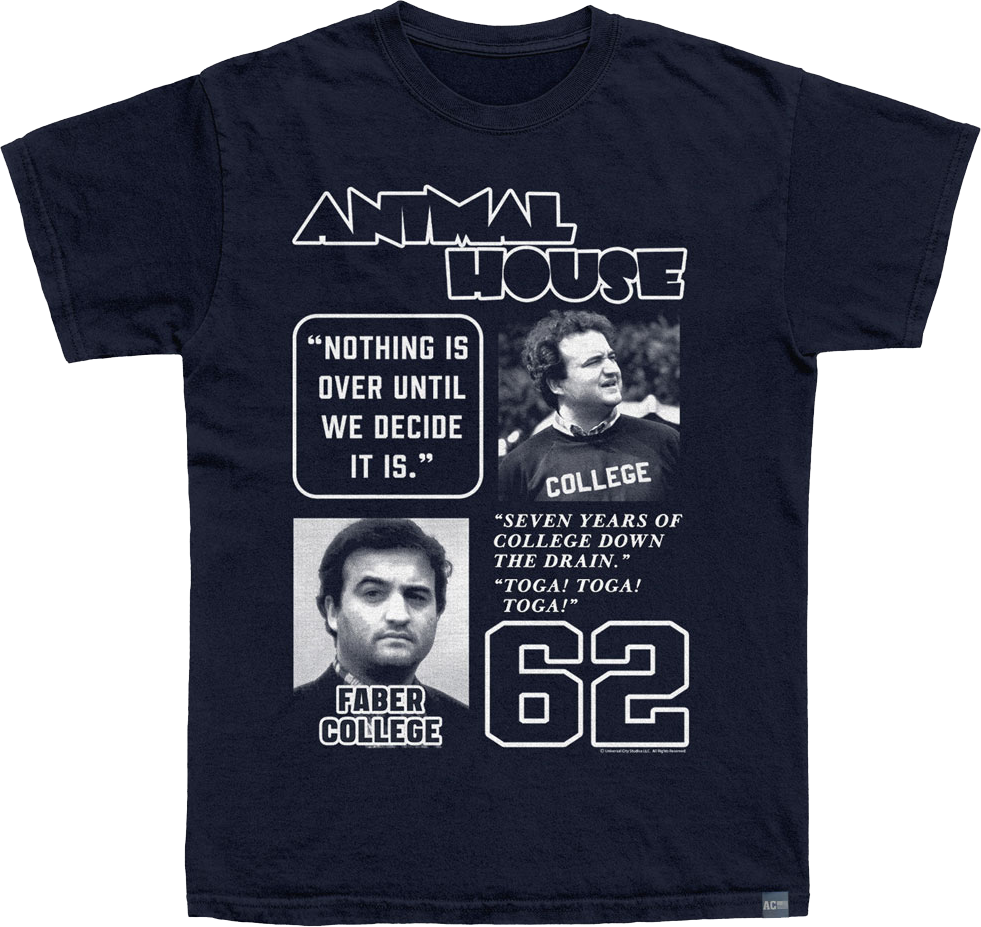 Made In USA Multi Quote Animal House T-Shirt