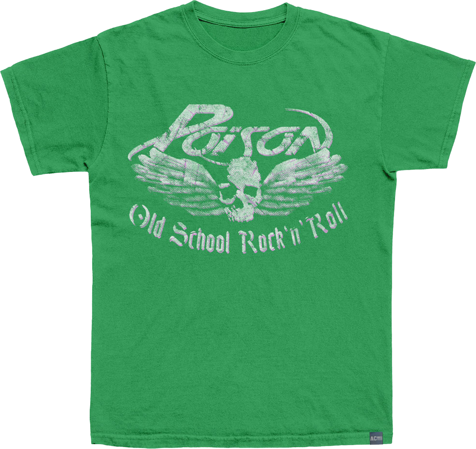 Made In USA Old School Rock n Roll Poison T-Shirt