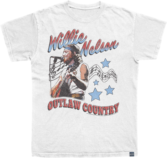 Made In USA Outlaw Country Americana Willie Nelson T-Shirt