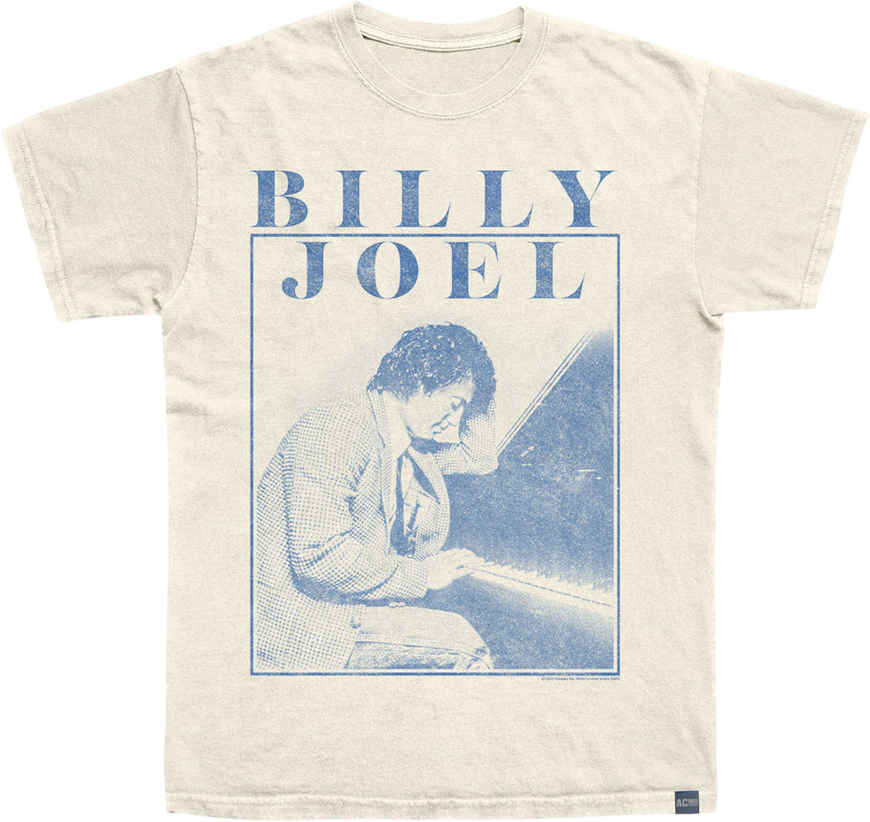Made In USA Piano Man Billy Joel T-Shirt