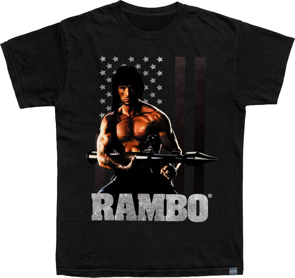 Made In USA Ramberica Rambo T-Shirt