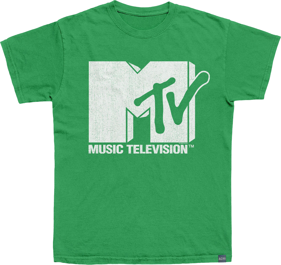 Made In USA Rebel Green MTV T-Shirt