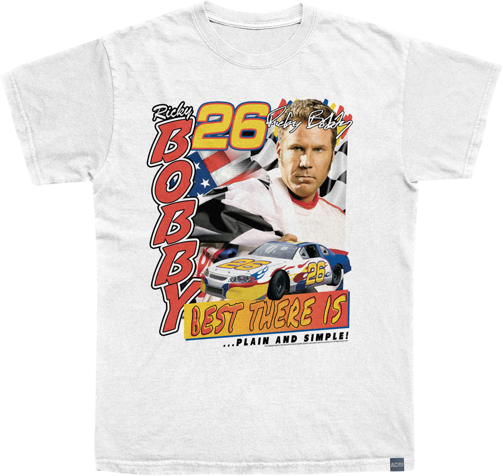 Made In USA Ricky Bobby Best There Is Talladega Nights T-Shirt