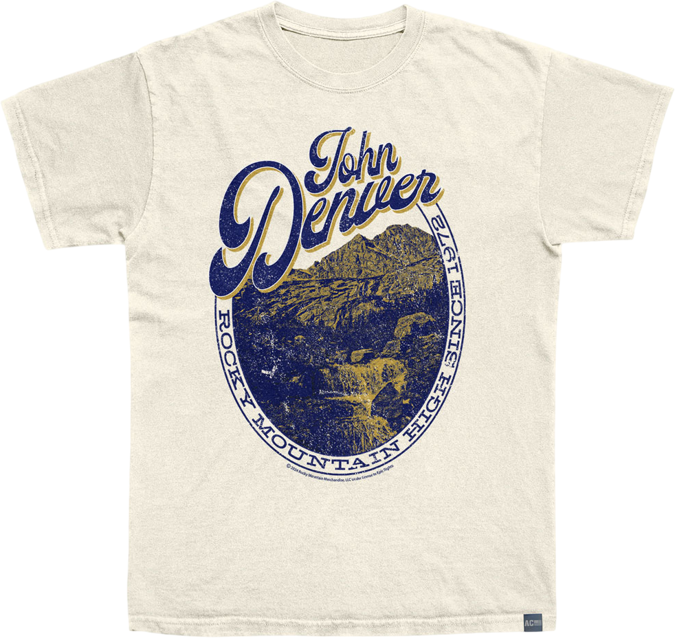Made In USA Rocky Mountain High John Denver T-Shirt