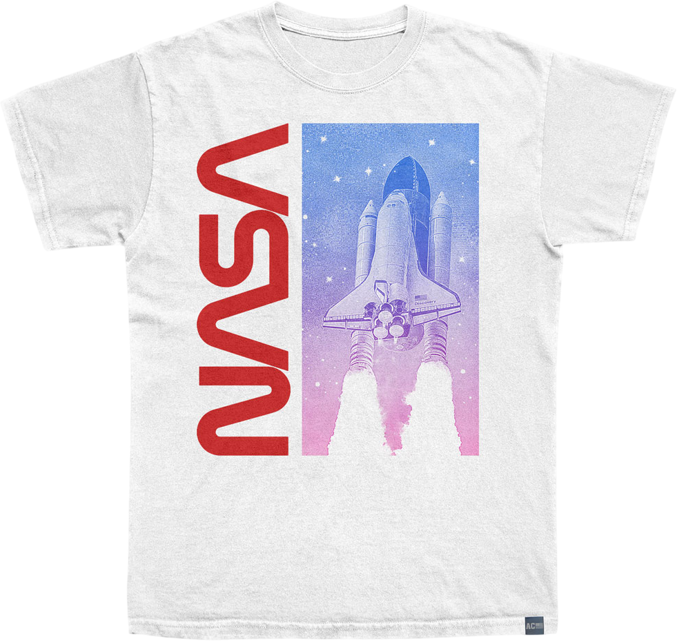 Made In USA Shuttle In Flight NASA T-Shirt