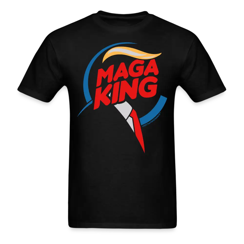Maga King Trump 2024 Ultra Maga Burger King Parody T-Shirt