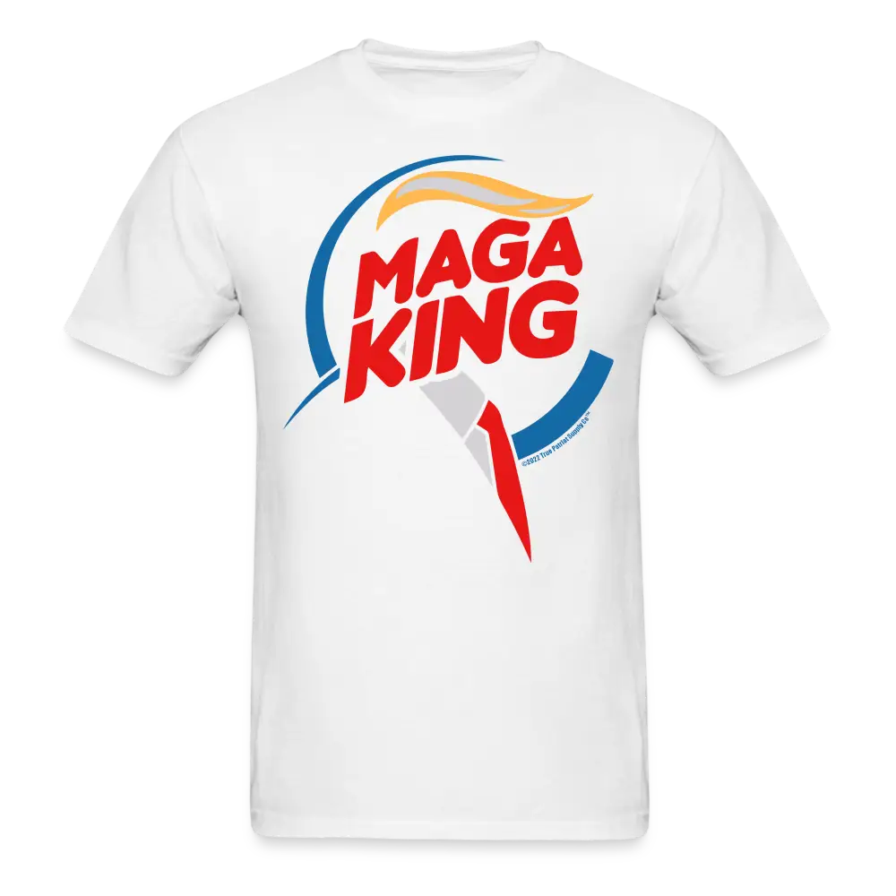 Maga King Trump 2024 Ultra Maga Burger King Parody T-Shirt