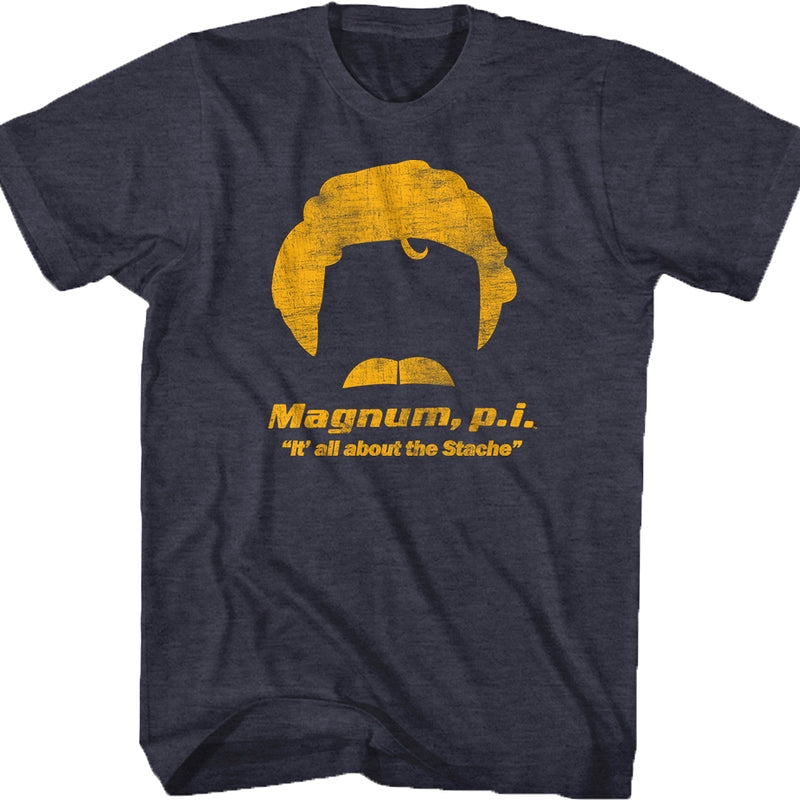Magnum PI All About The Stache T-Shirt