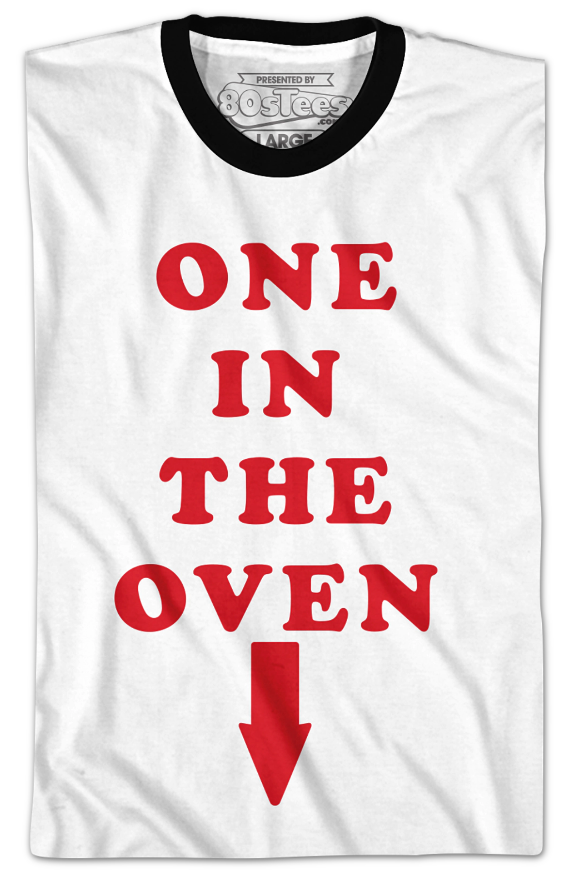 Mahoney One In The Oven Police Academy Ringer Shirt