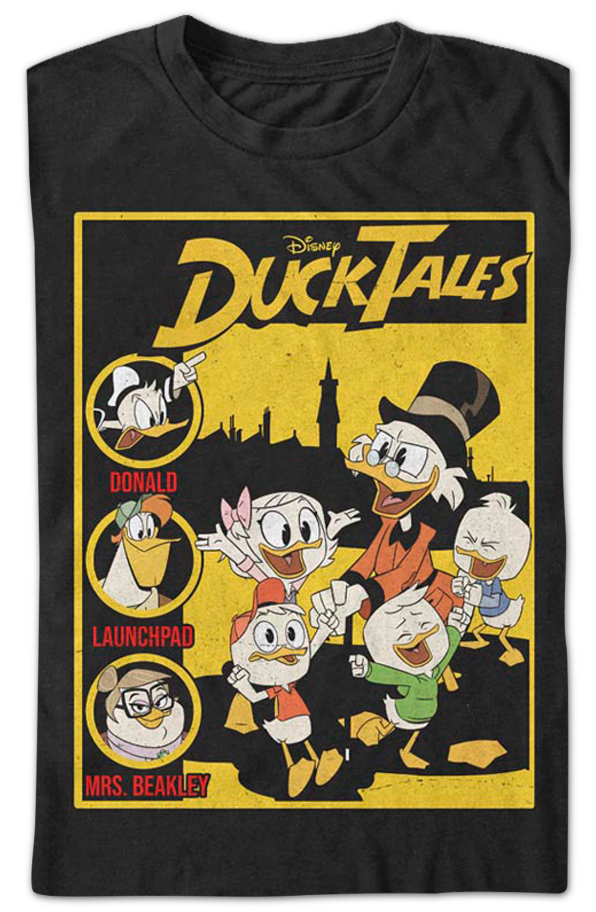 Main Cast And Supporting Characters DuckTales T-Shirt