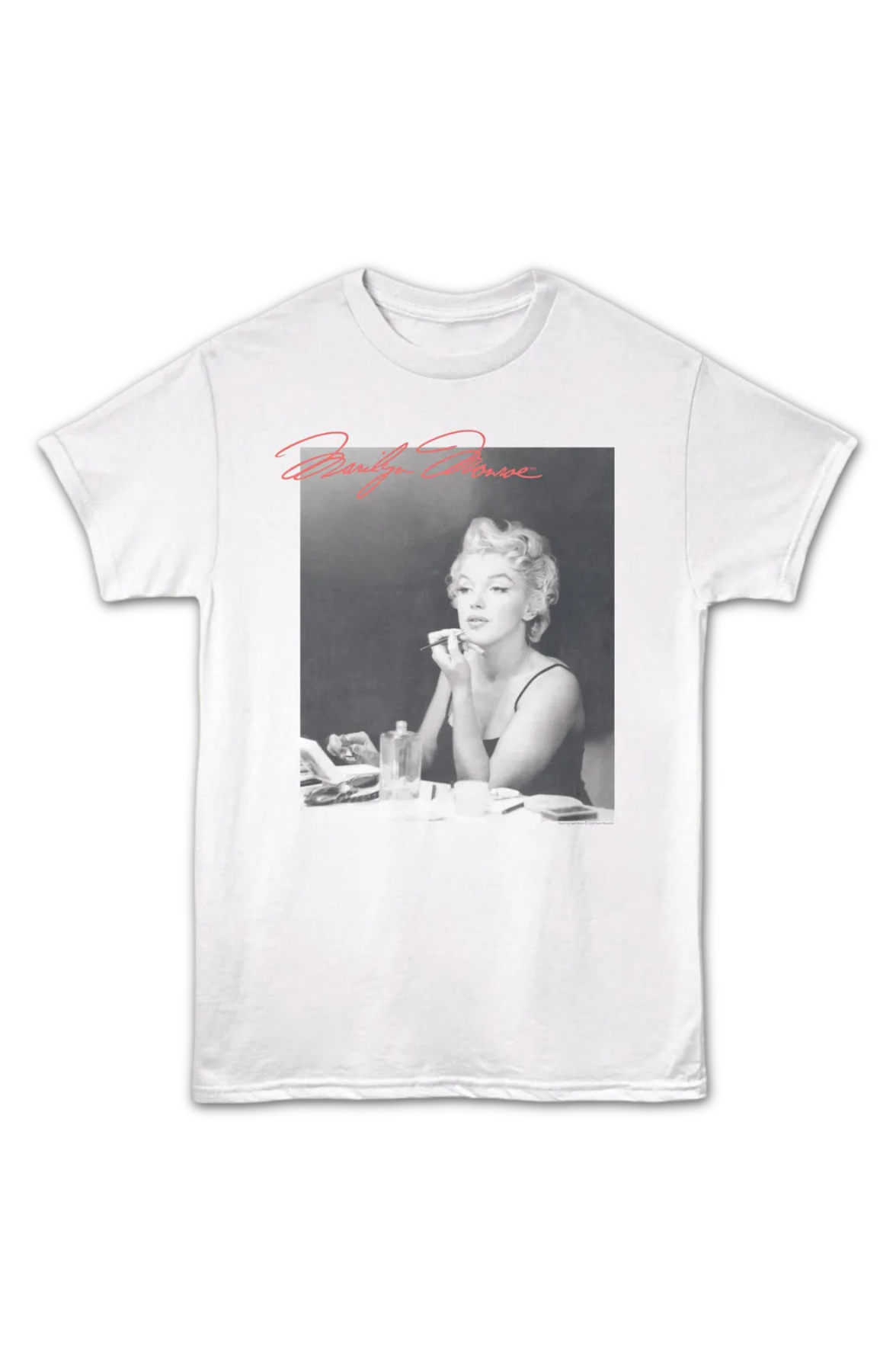 Makeup Vanity Marilyn Monroe T-Shirt