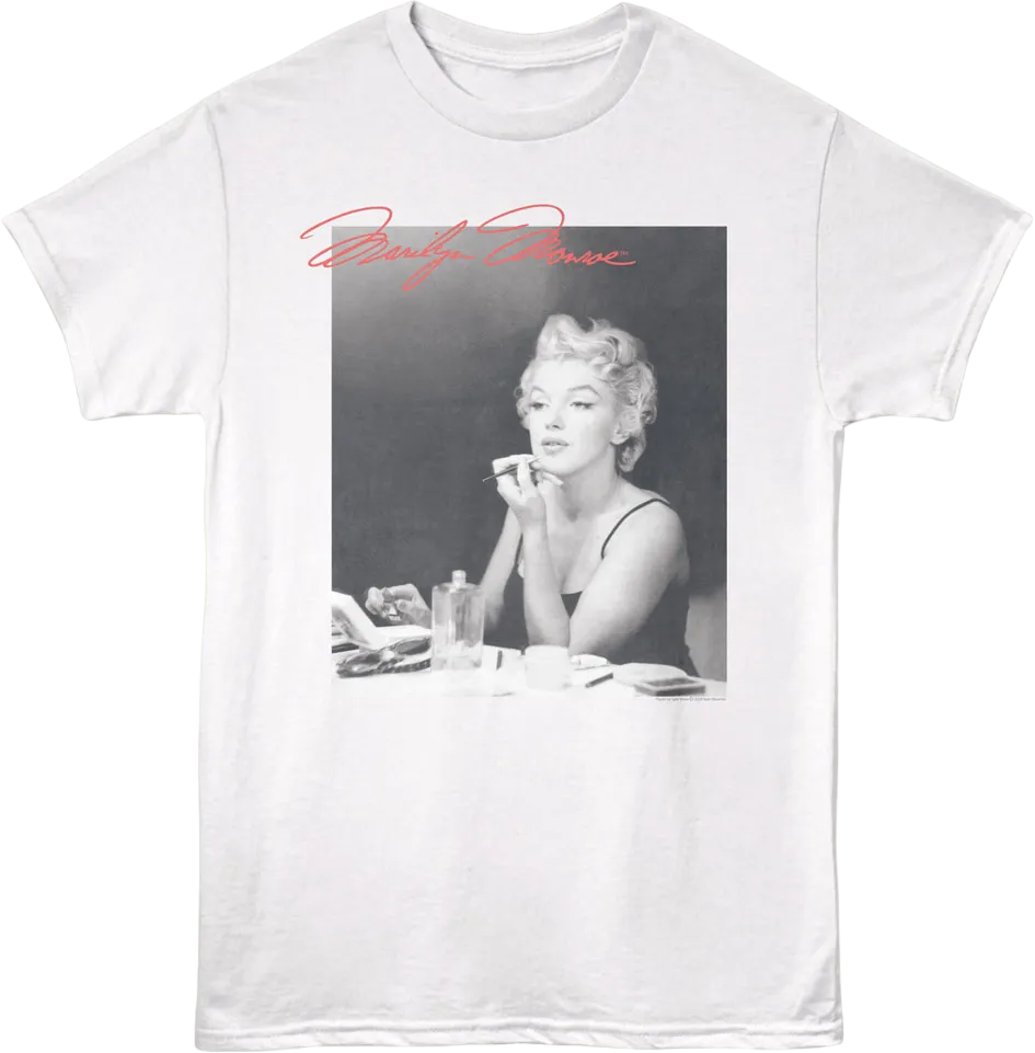Makeup Vanity Marilyn Monroe T-Shirt