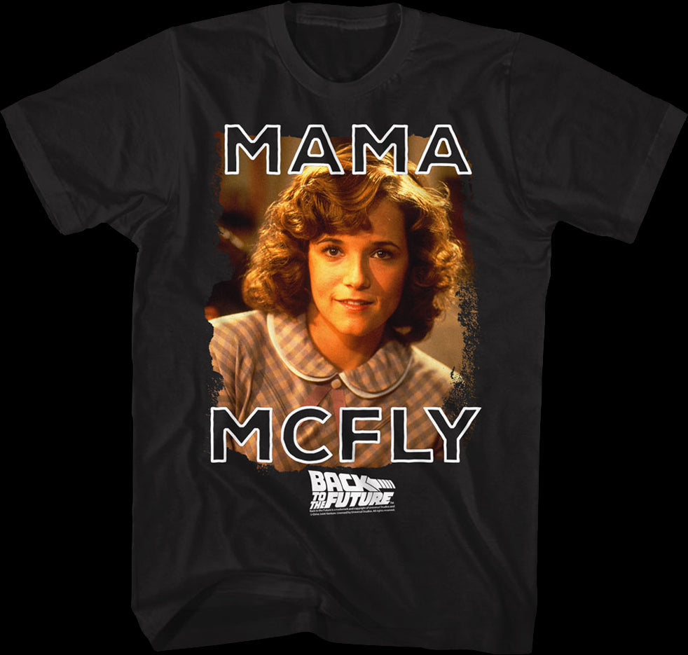 Mama McFly Back To The Future T-Shirt
