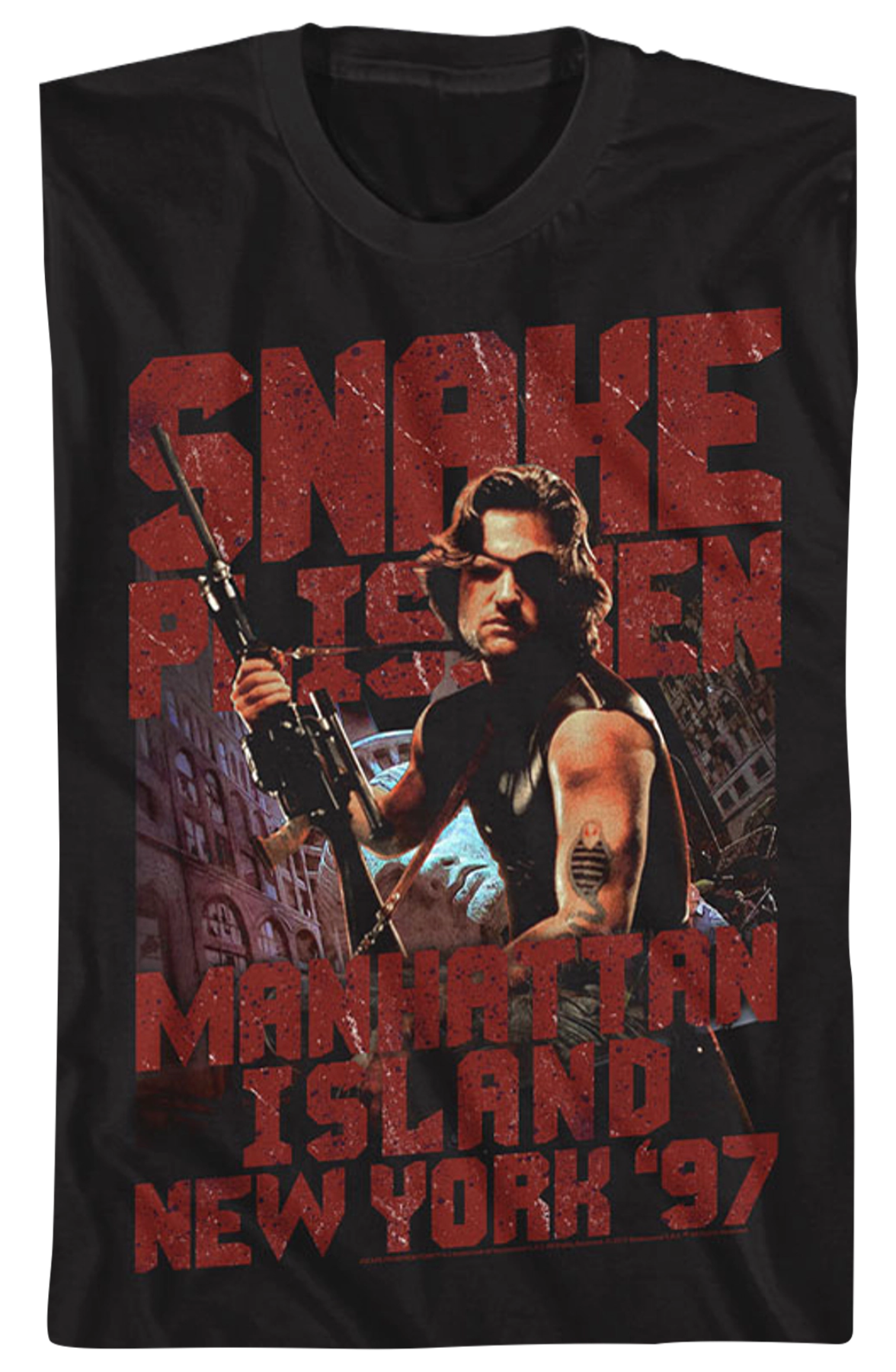 Manhattan Island Escape From New York T-Shirt
