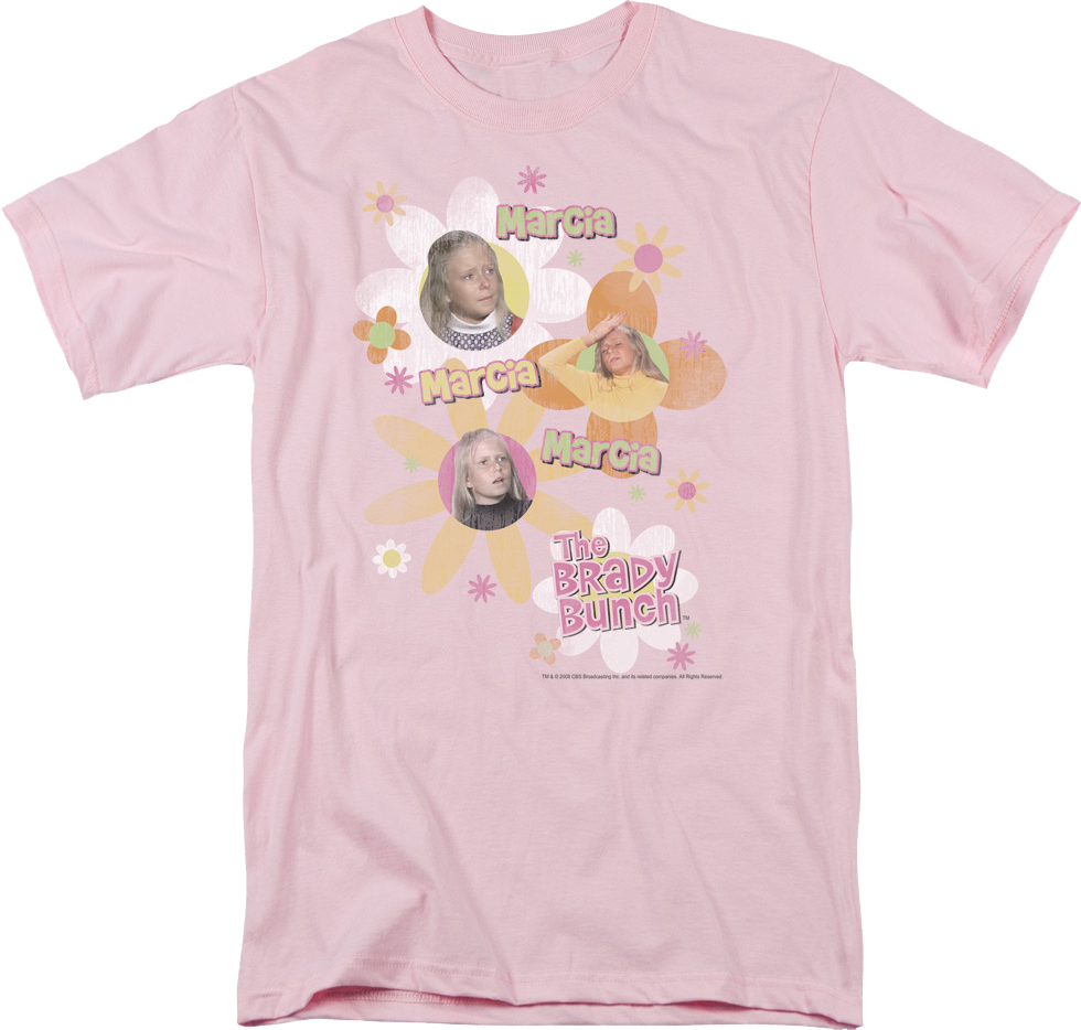 Marcia Marcia Marcia Brady Bunch T-Shirt