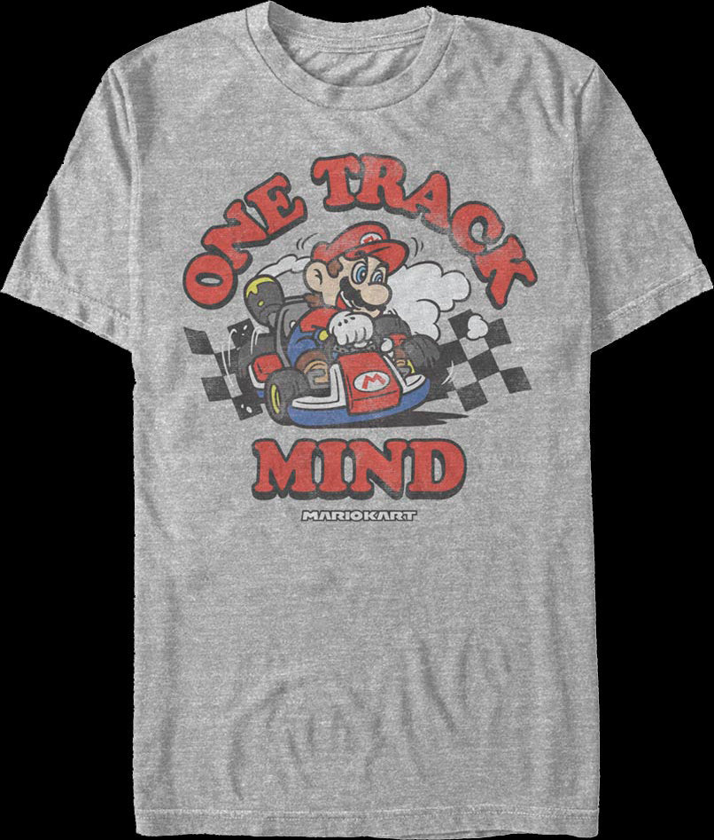 Mario Kart One Track Mind Super Mario Bros. T-Shirt