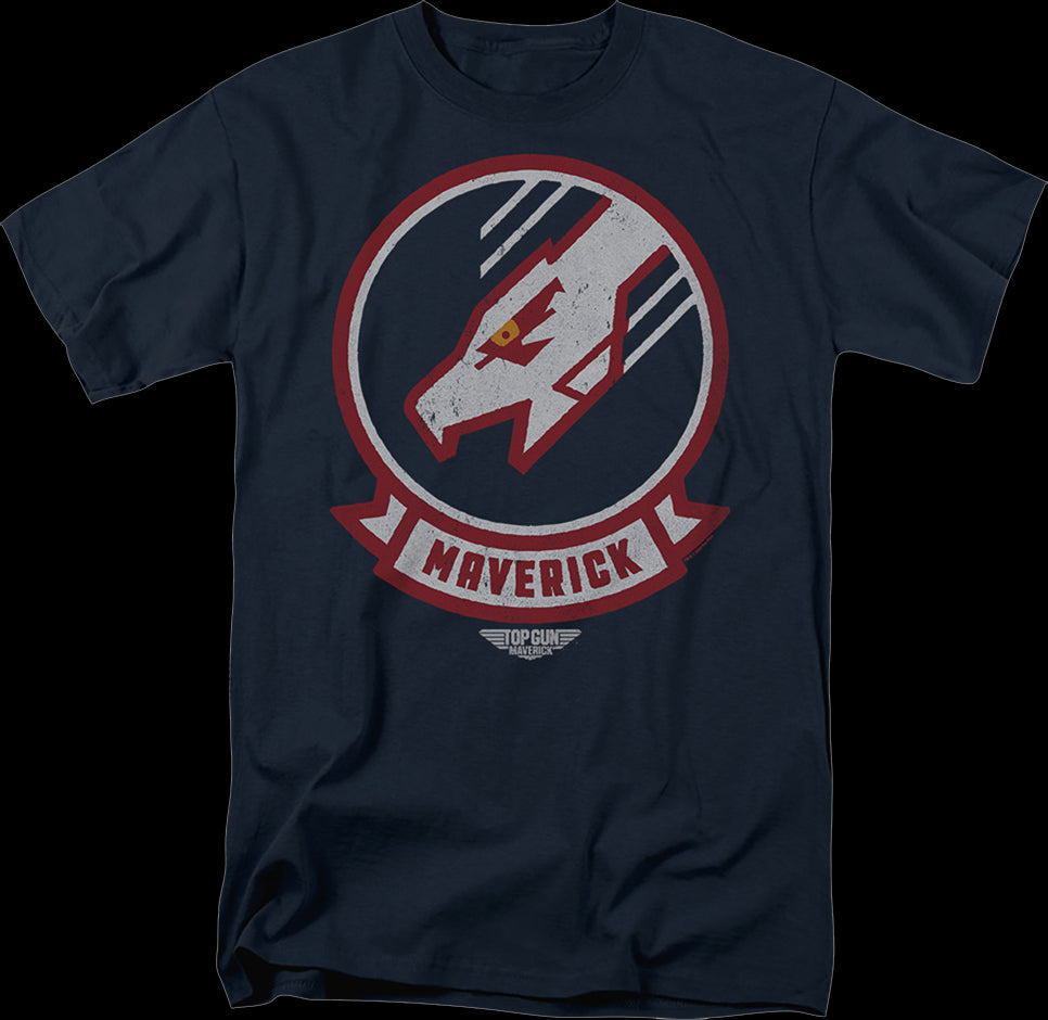 Maverick Patch Logo Top Gun: Maverick T-Shirt