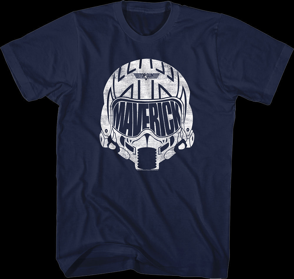 Maverick's Flight Helmet Top Gun T-Shirt